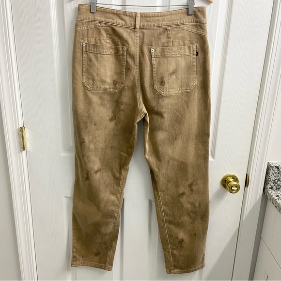 Pilcro Anthropologie Wanderer Relaxed Jeans Bronze Tan Size 29 - Picture 7 of 11